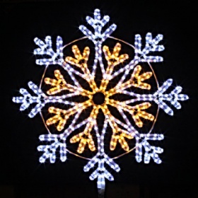 LED snowflake