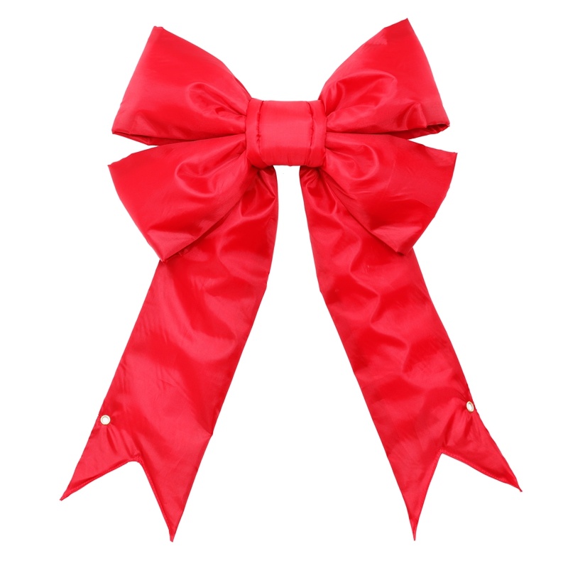 60 inch wide Giant Structural Red Bow , ALL RED [2043-250-62