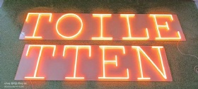 Flex neon sign