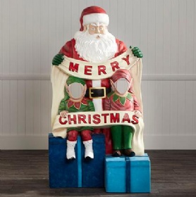 Santa Christmas Photo Pod Stand In