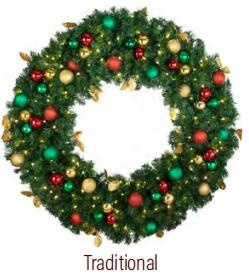 commercial wreath